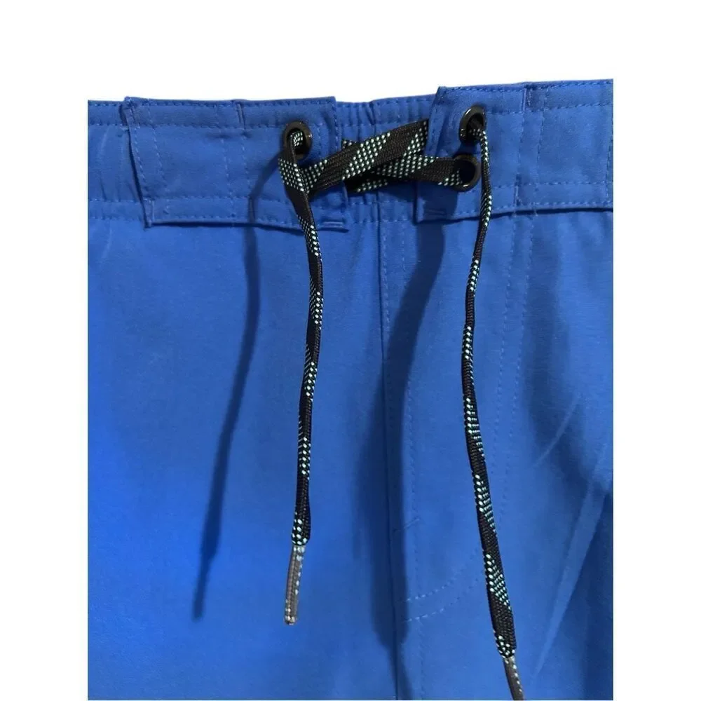 Nike Men’s Size L Blue & Black Swimwear Swim Trunks